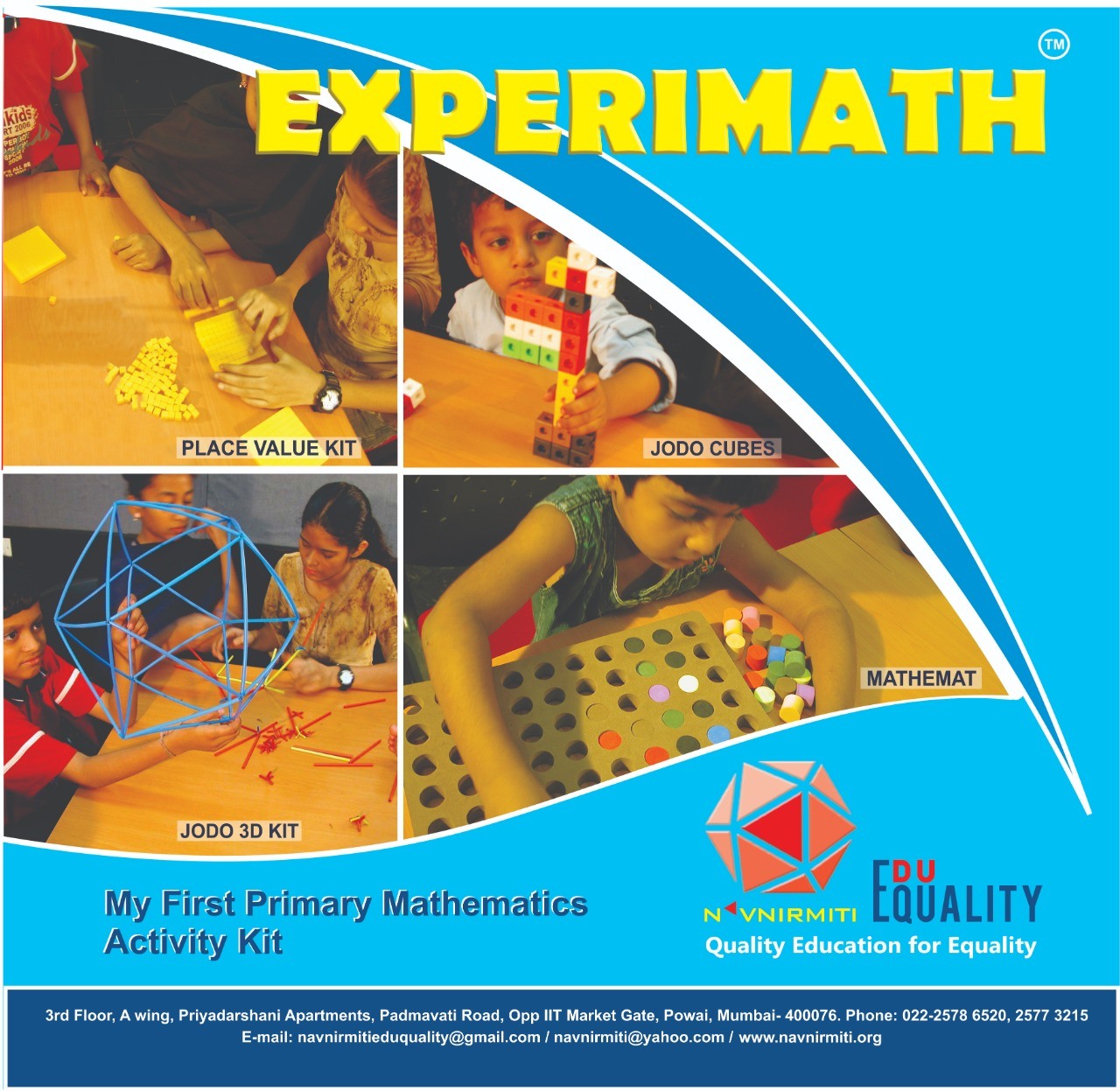 Teacher's Experimath Kit, Powerhouse of Learning Skills, Math Toys, Science Toys, Building Blocks. 